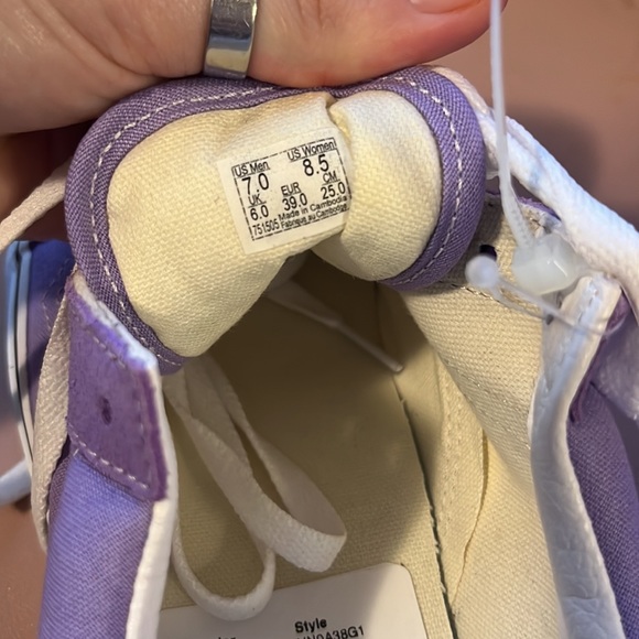 Vans Old Skool UA Violet Tulip Womens Size 8.5 - Picture 5 of 5